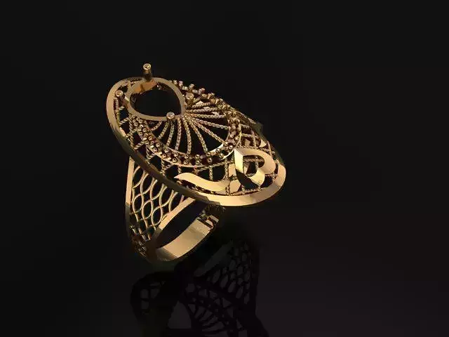 women fusion ring 3d print ultra light 3D print model