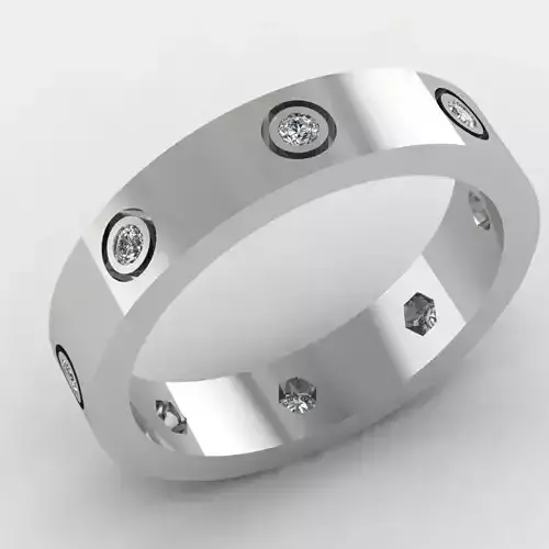 Rings wedding band with diamonds