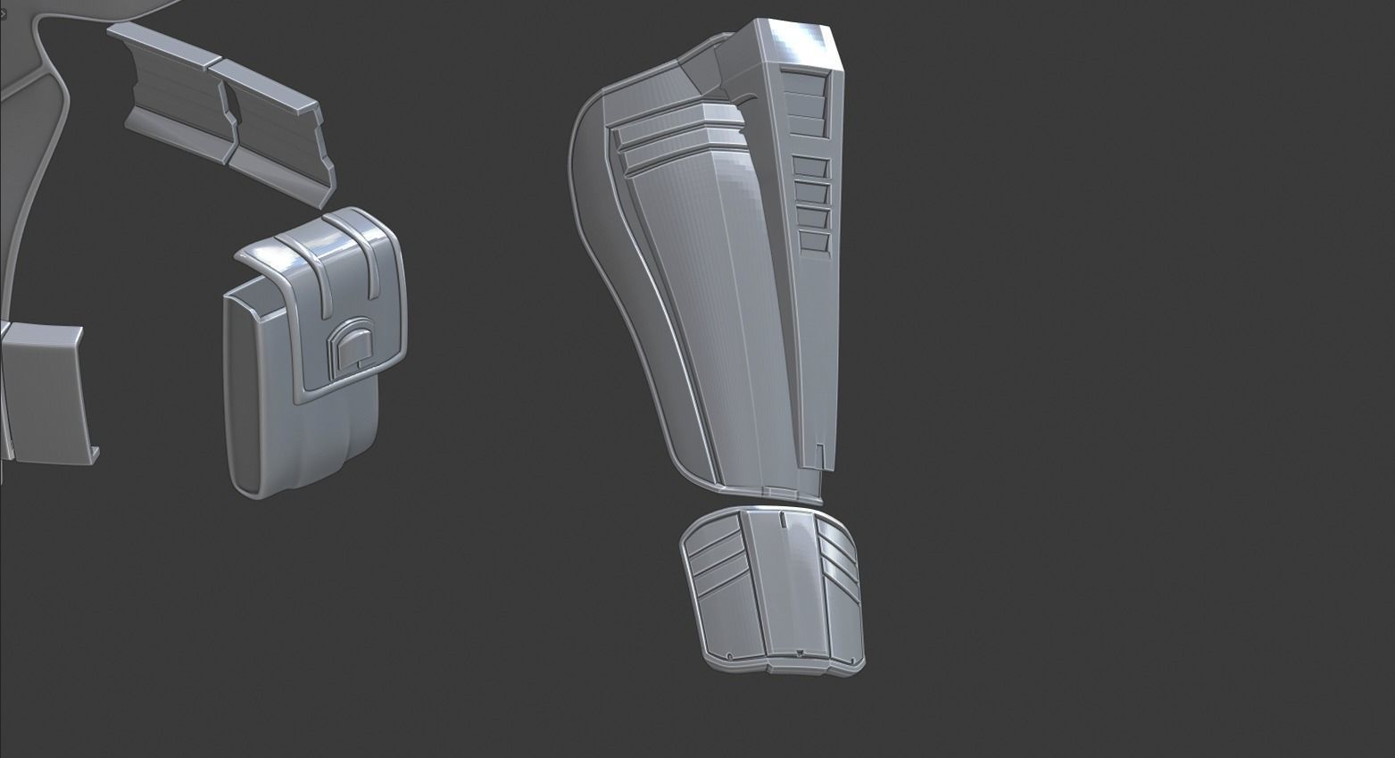 Robin Arkham Knight full armor set 3d printing file 3D print model_6