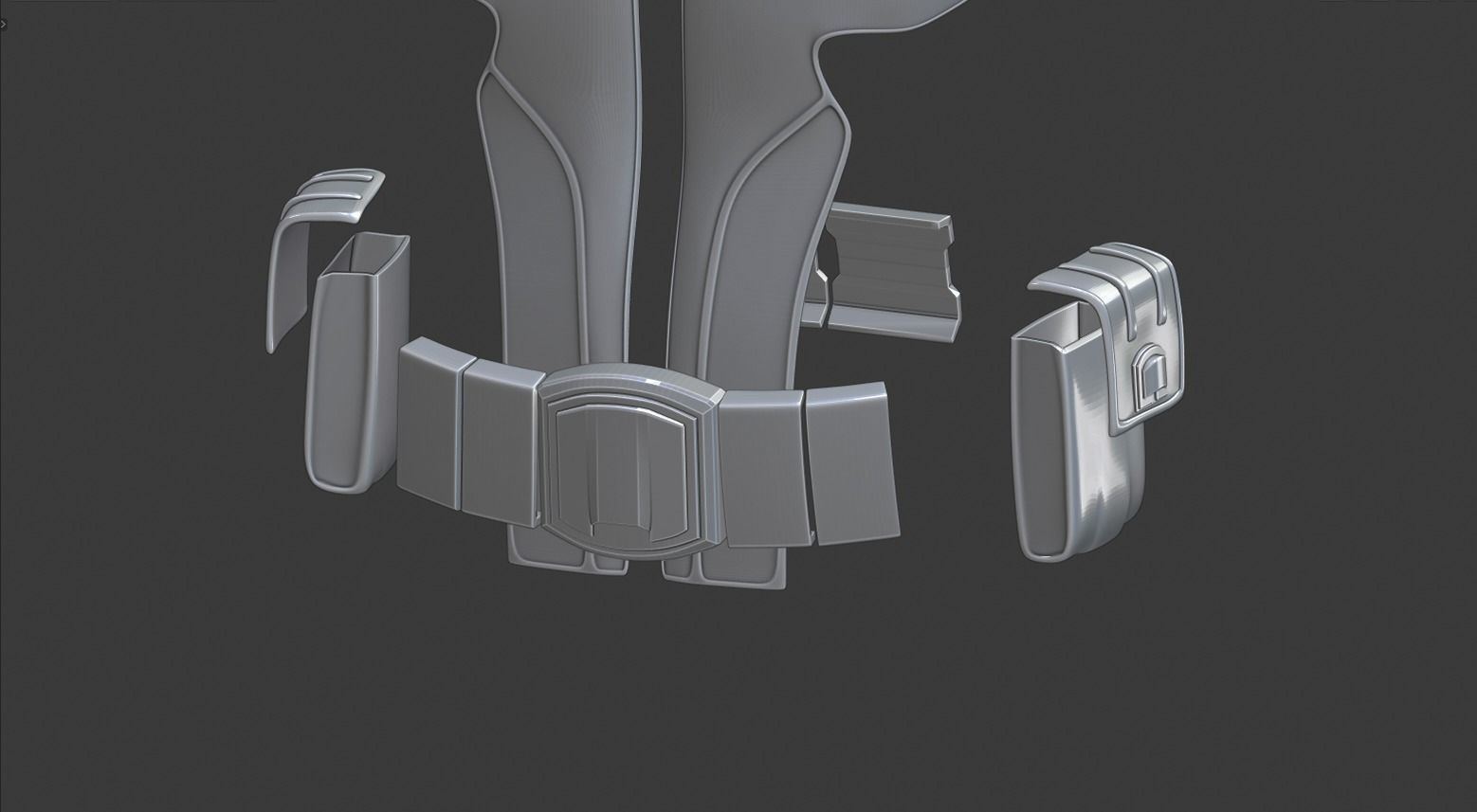Robin Arkham Knight full armor set 3d printing file 3D print model_5