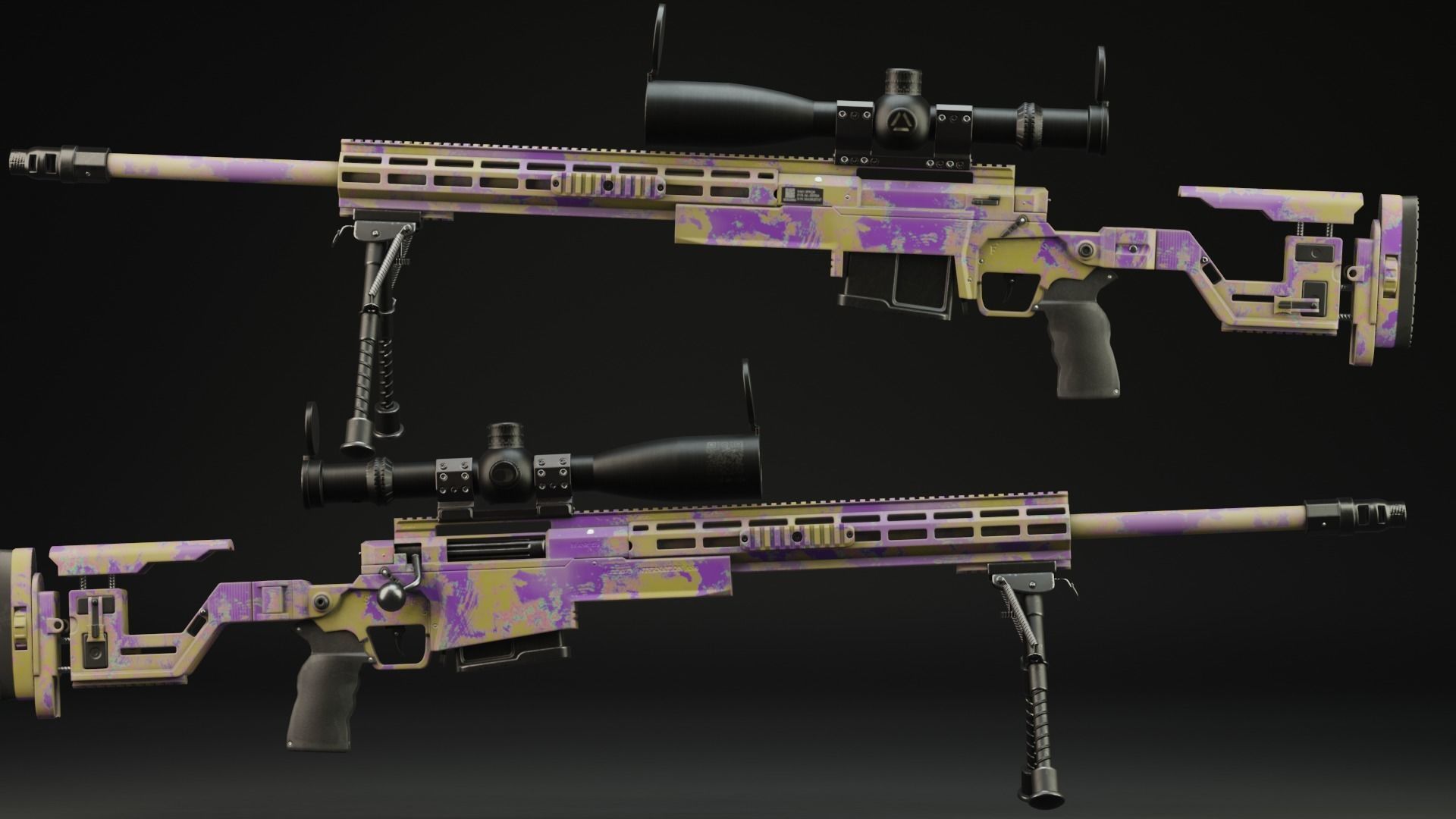 ASR AX-MKIII Low-poly 3D model_12