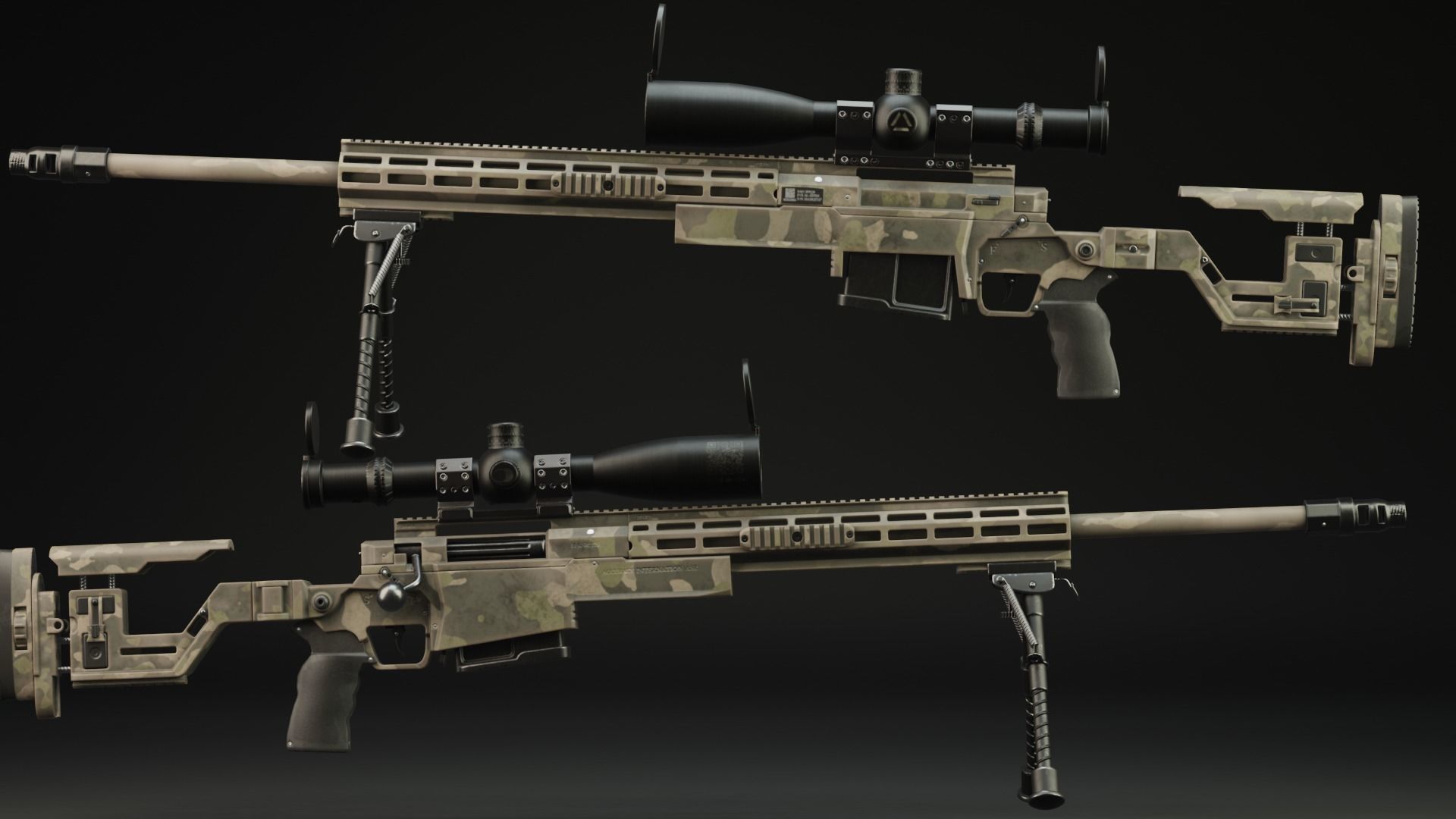 ASR AX-MKIII Low-poly 3D model_8