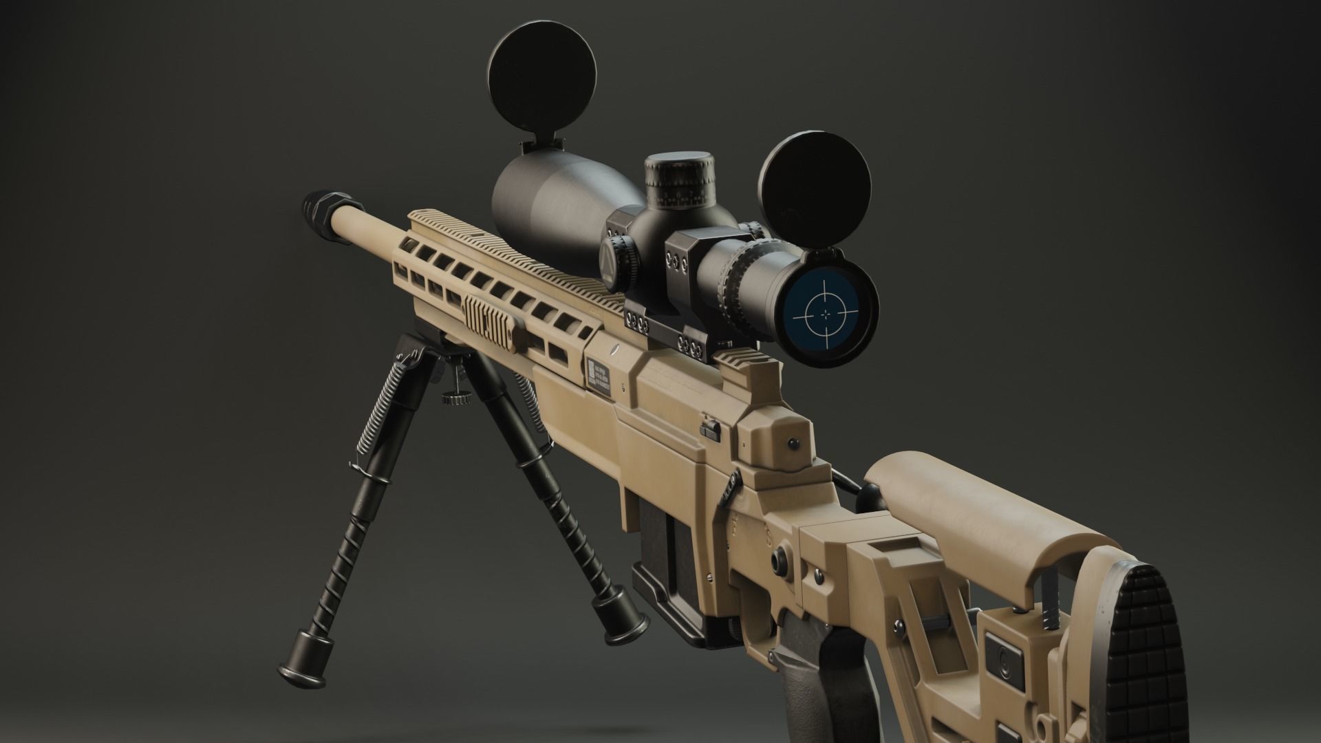 ASR AX-MKIII Low-poly 3D model_5