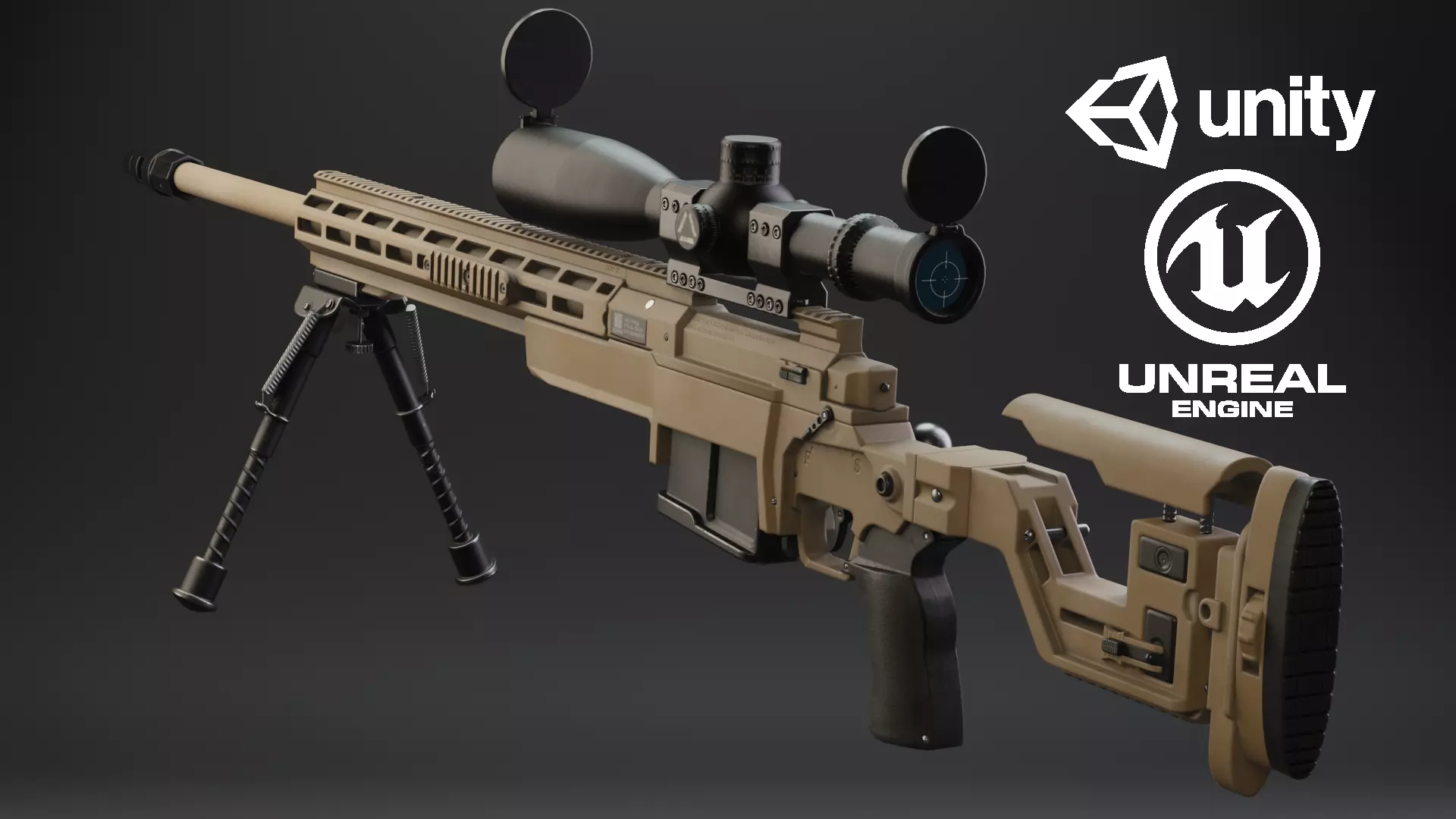 ASR AX-MKIII Low-poly 3D model_0