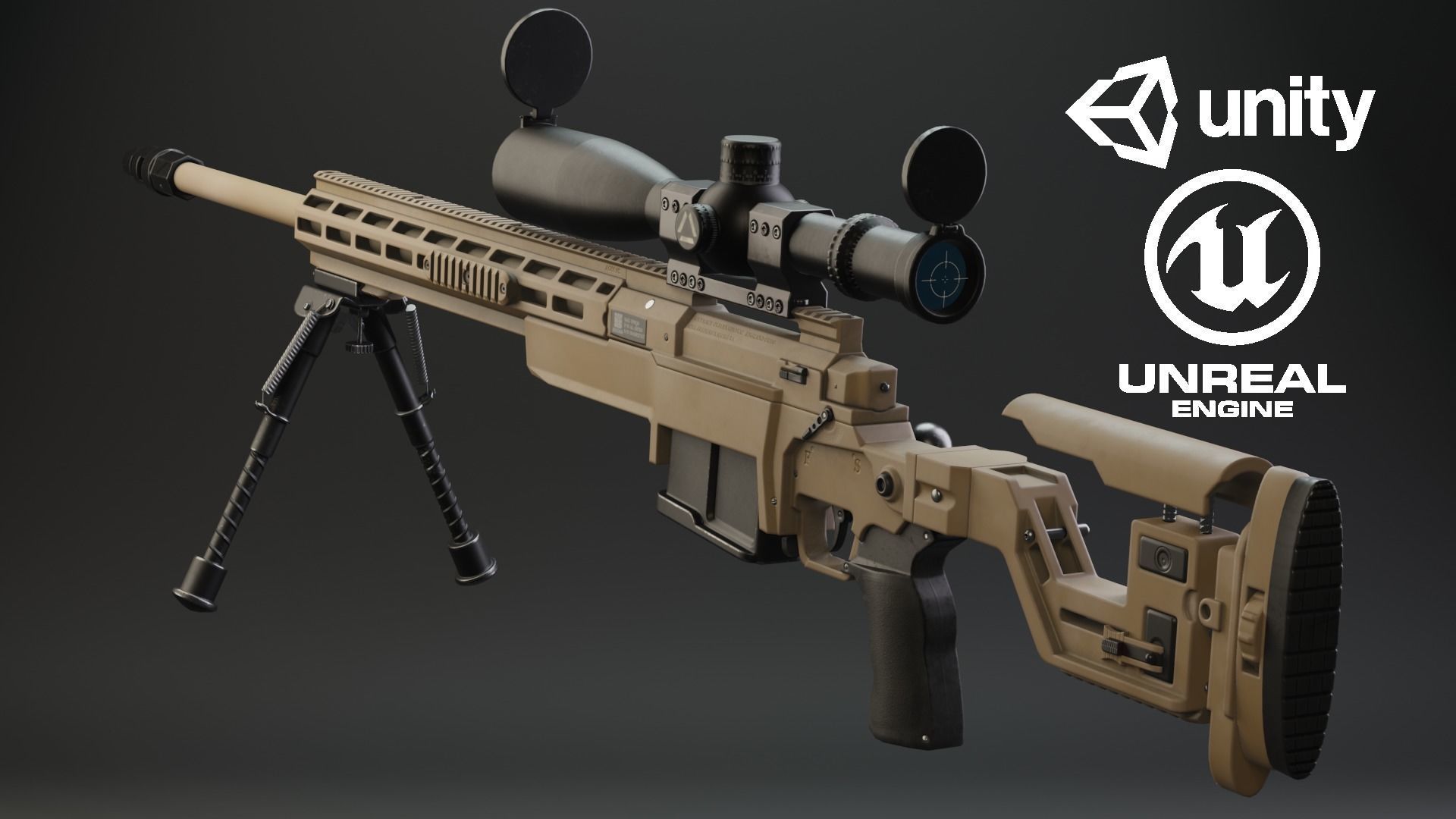 ASR AX-MKIII Low-poly 3D model_0