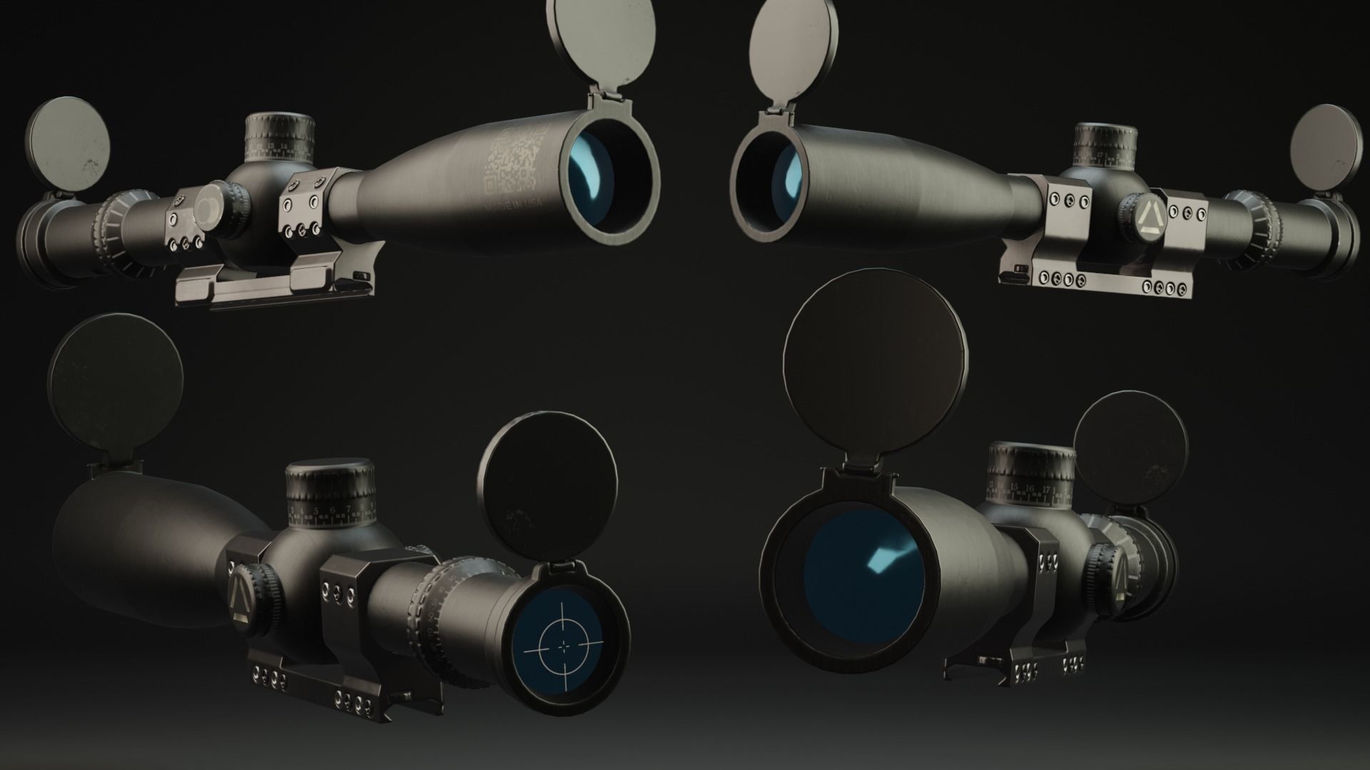 ASR AX-MKIII Low-poly 3D model_15