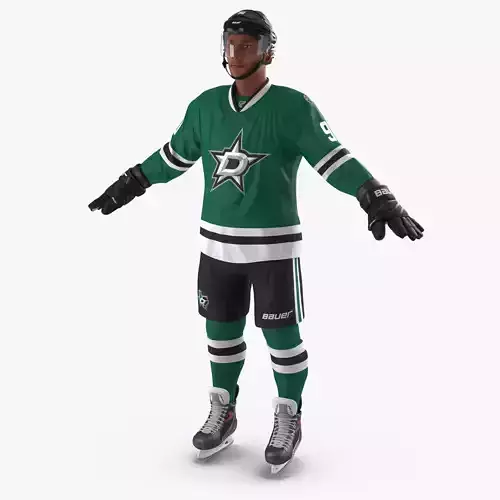 Hockey Player Stars 3D model