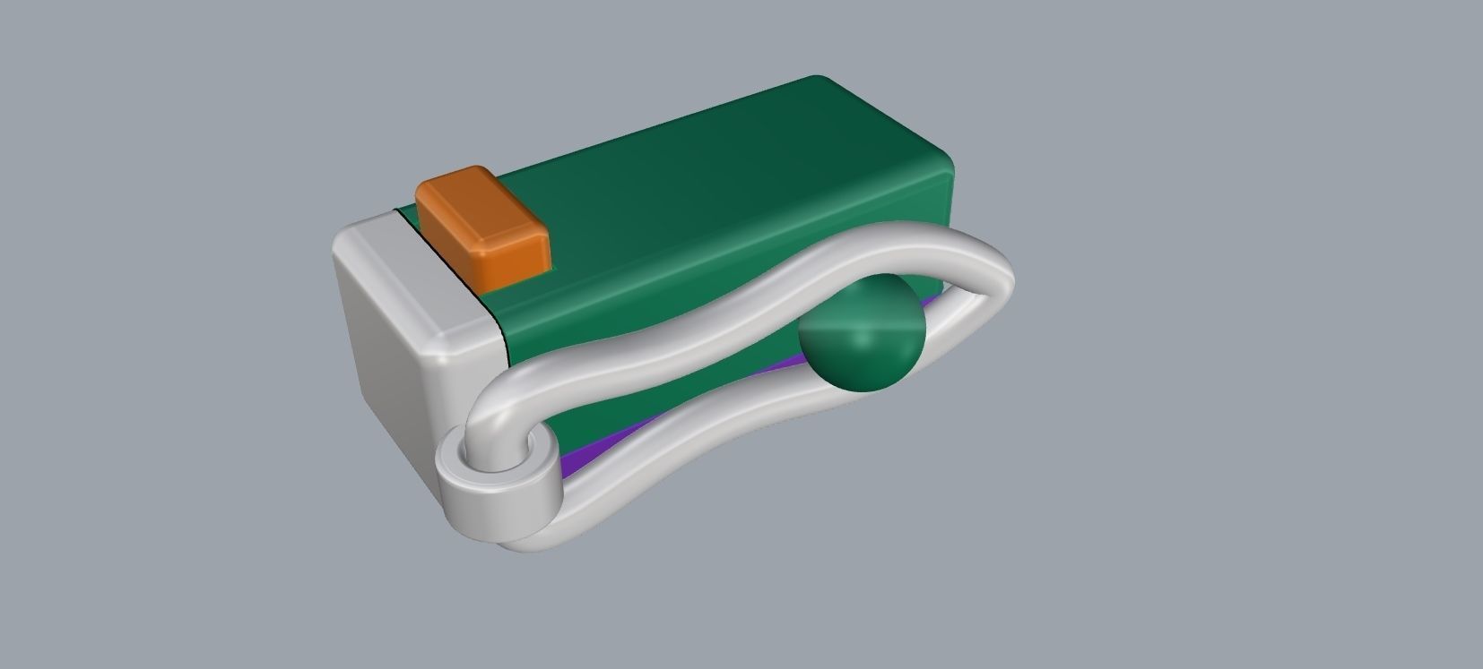 Lock 12 3D print model_1