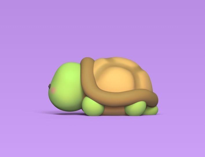 Little Turtle 3D print model_1