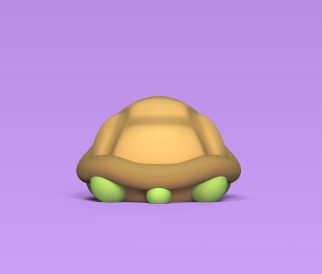 Little Turtle 3D print model_2