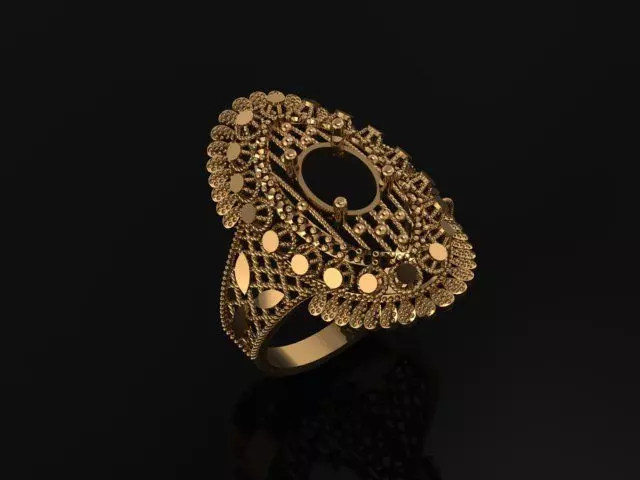 women fusion ring 3d print ultra light 3D print model