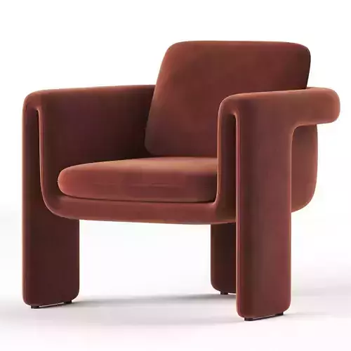 Henna Armchair 3D model