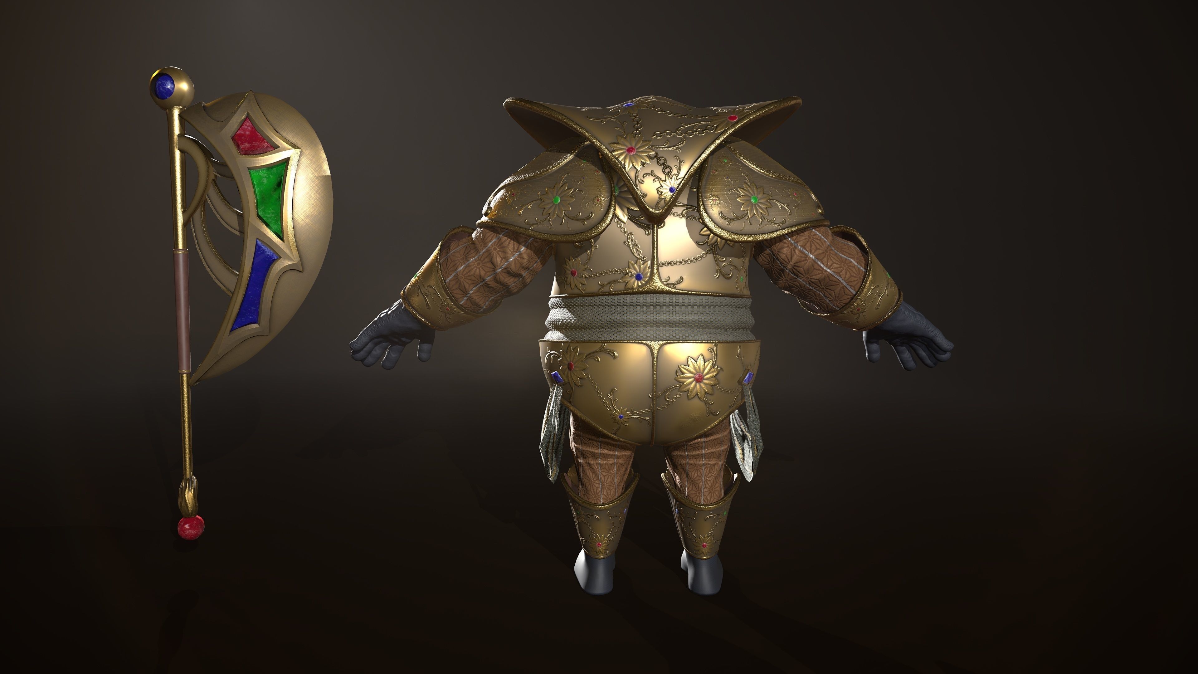 Guard Bundle 3D Model Collection_22