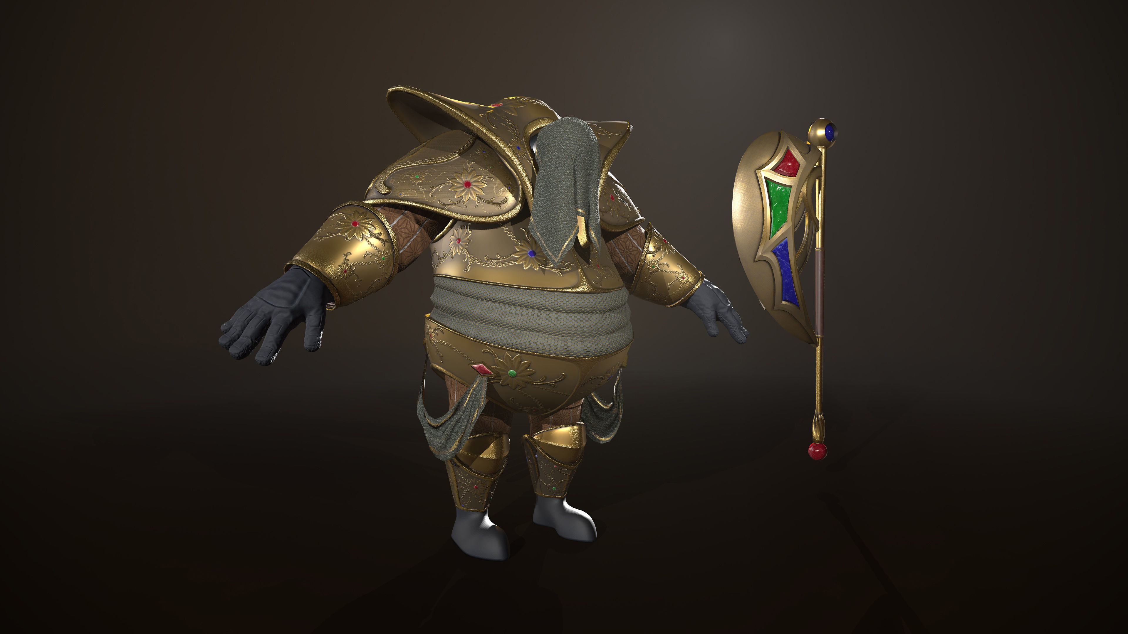 Guard Bundle 3D Model Collection_26