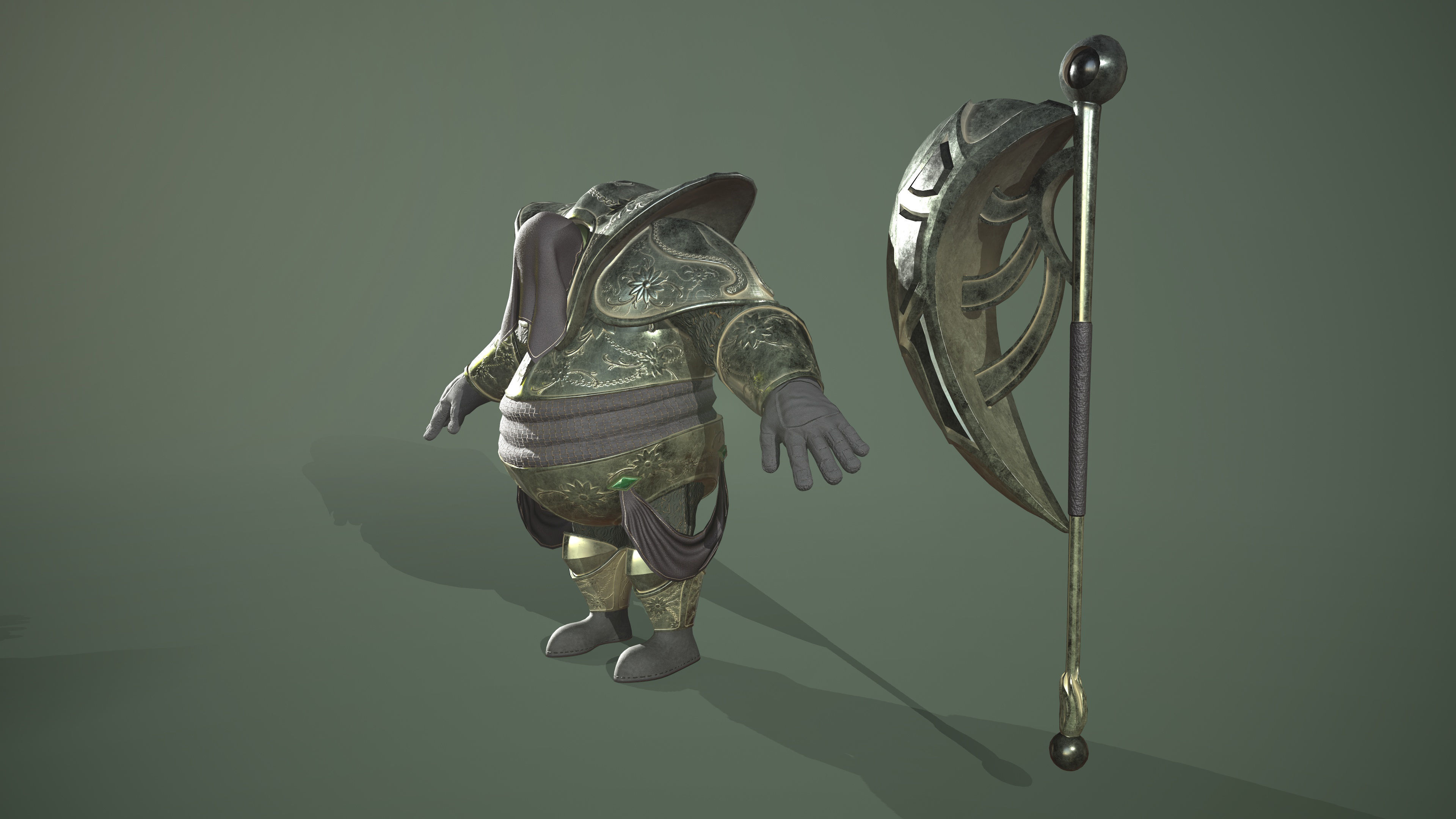 Guard Bundle 3D Model Collection_33