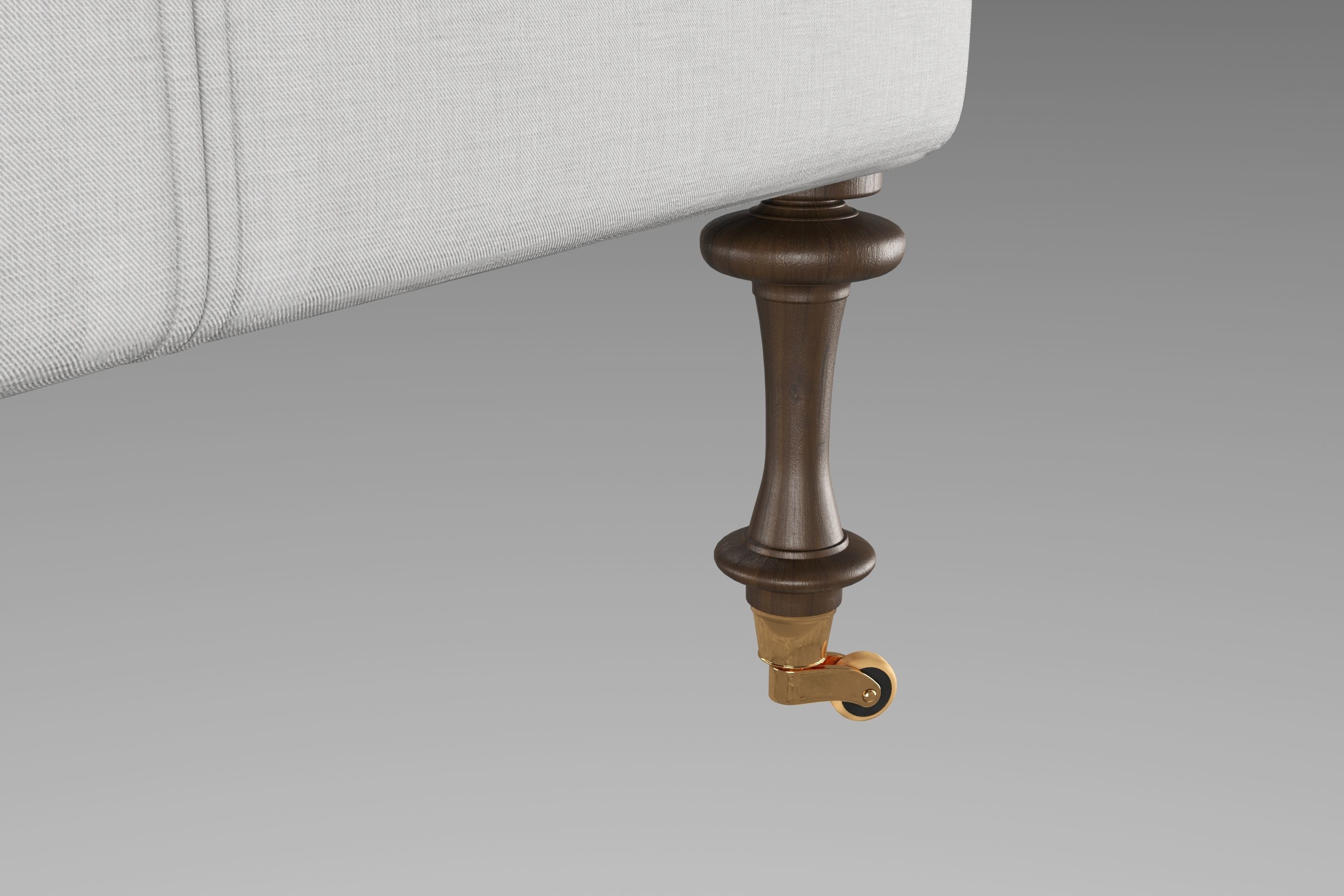 3d model Tristen Square Ottoman with Tray 3D model_3