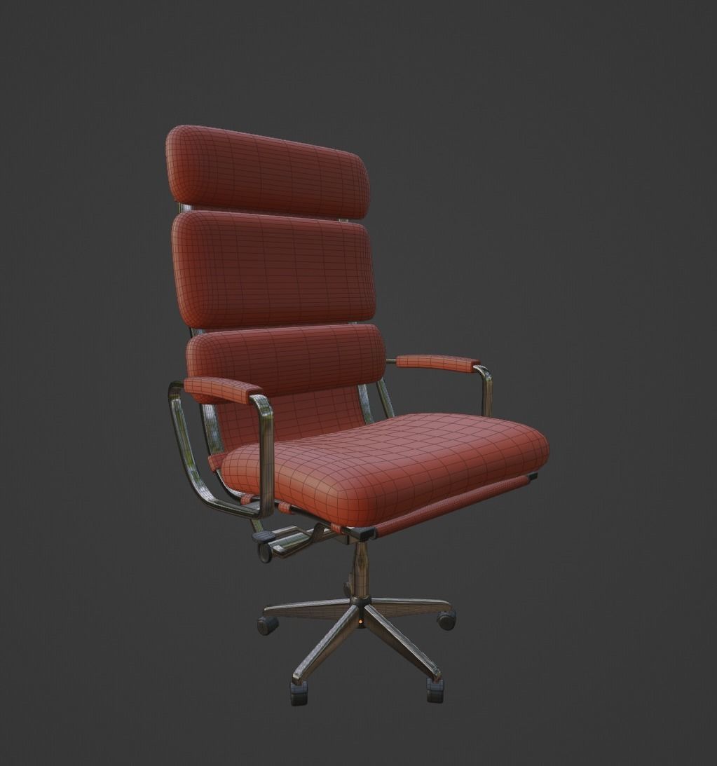 Boss Chair-V02-001-2022 3D model_9