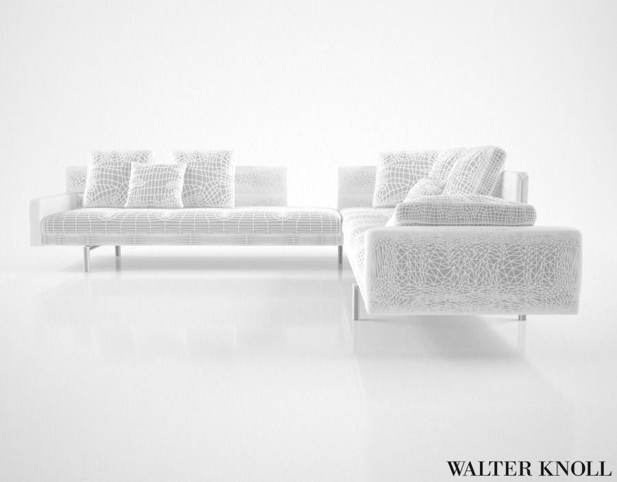 Walter Knoll Gordon 496 Sofa 3D model_4