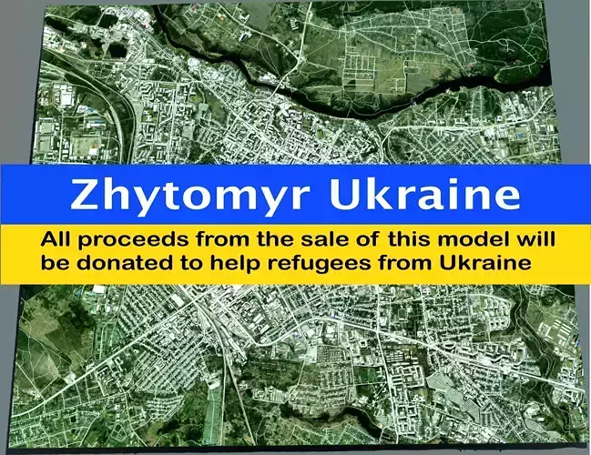 Cityscape  Zhytomyr Ukraine 