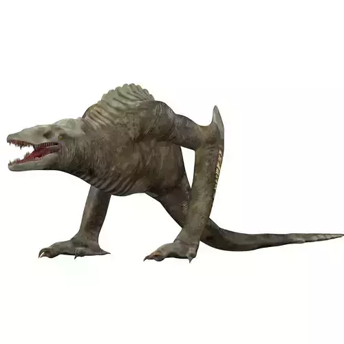 Skullcrawler Rigged - Giant reptile