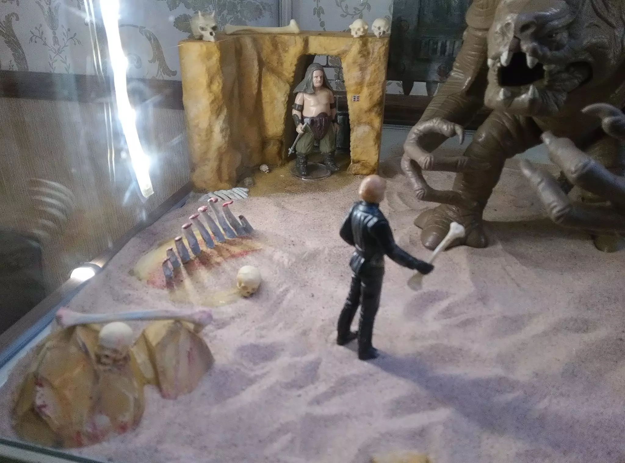 Jabbas Throne Room - Set 9a - Rancor Cave Attributes 1-18 scale Free 3D print model_17