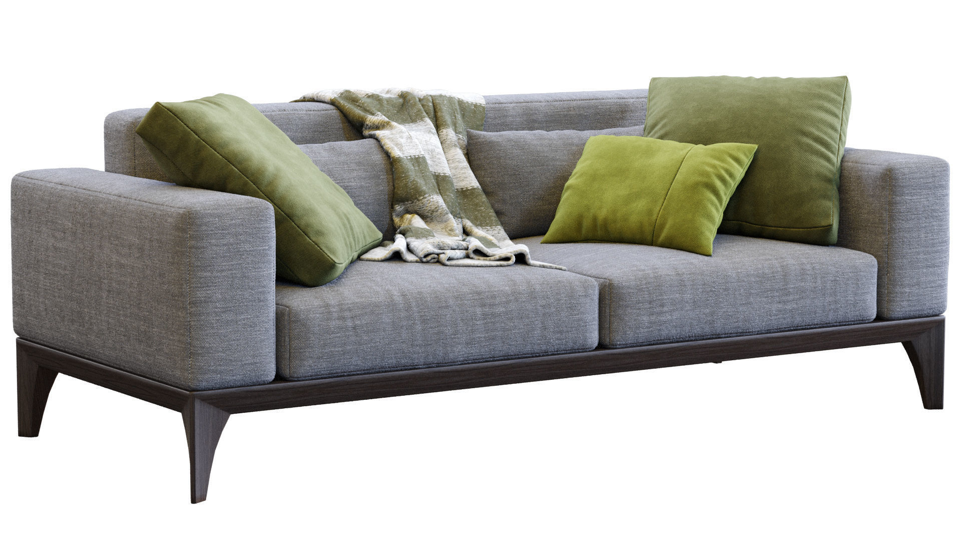 Sofa Fellow By Porada 3D model_1