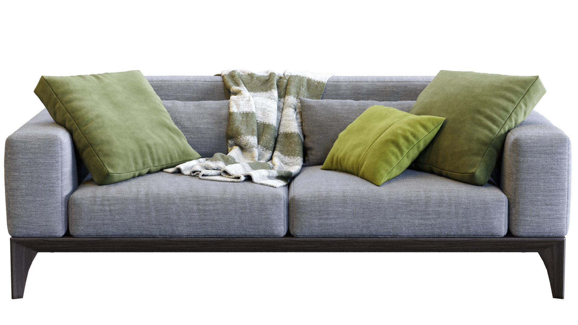 Sofa Fellow By Porada 3D model_3