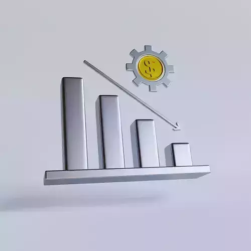 Economic 3d icon