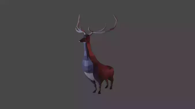 Low Poly Deer