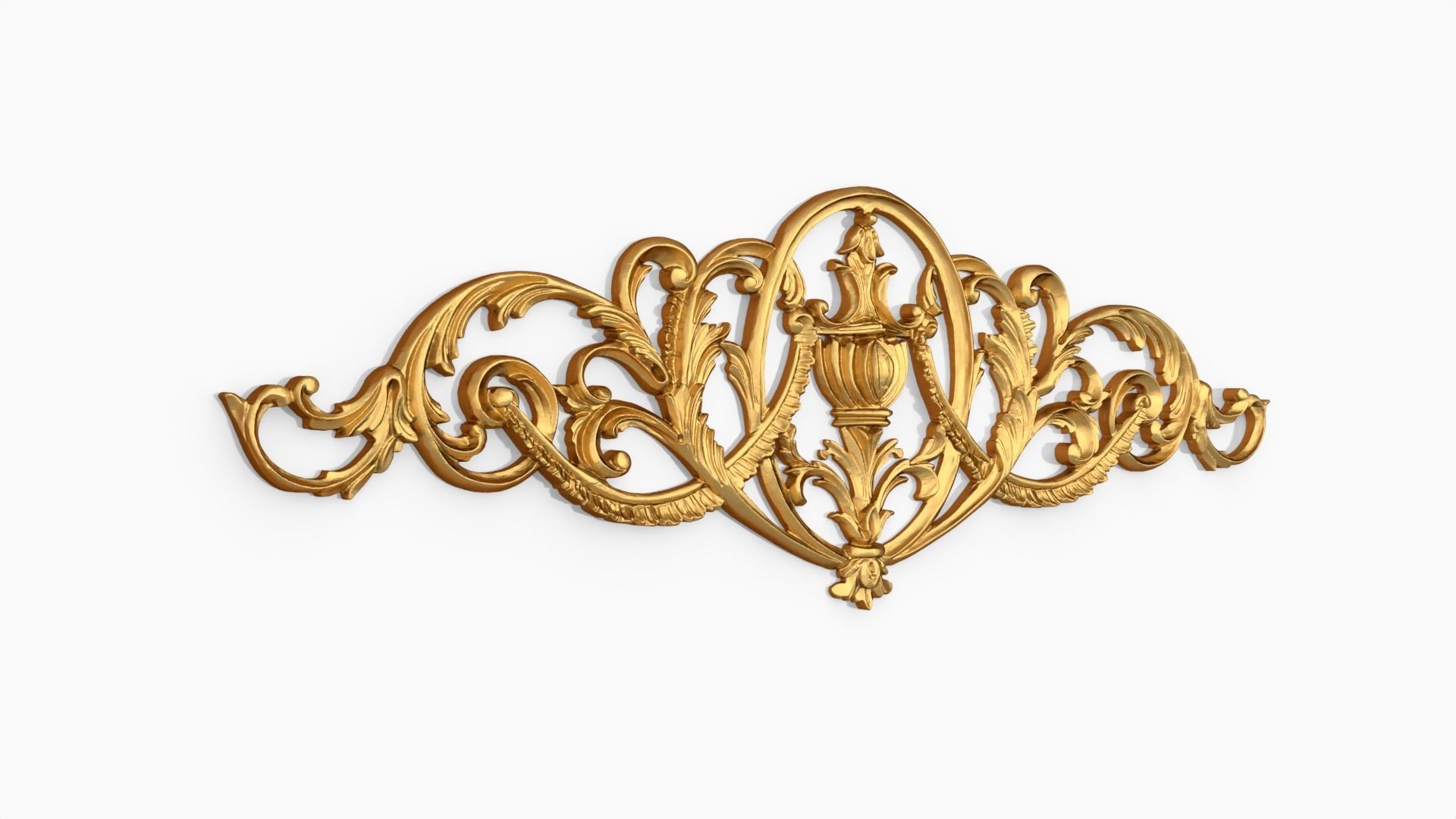 Classic decor ornament 105 3D model_1