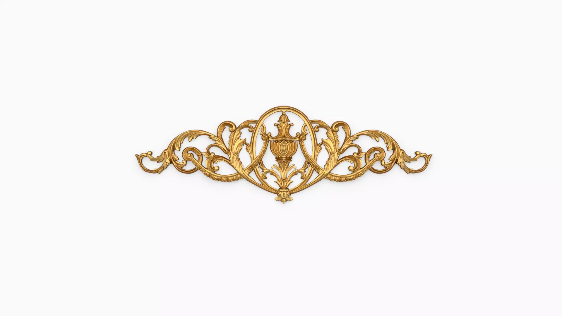 Classic decor ornament 105 3D model_0