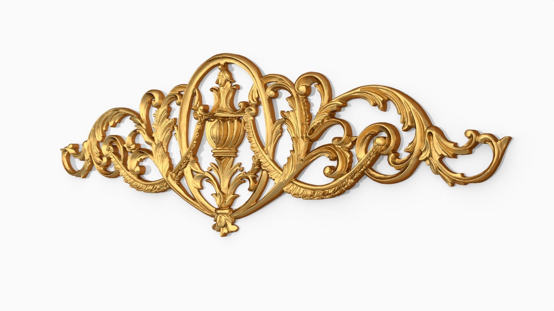 Classic decor ornament 105 3D model_2
