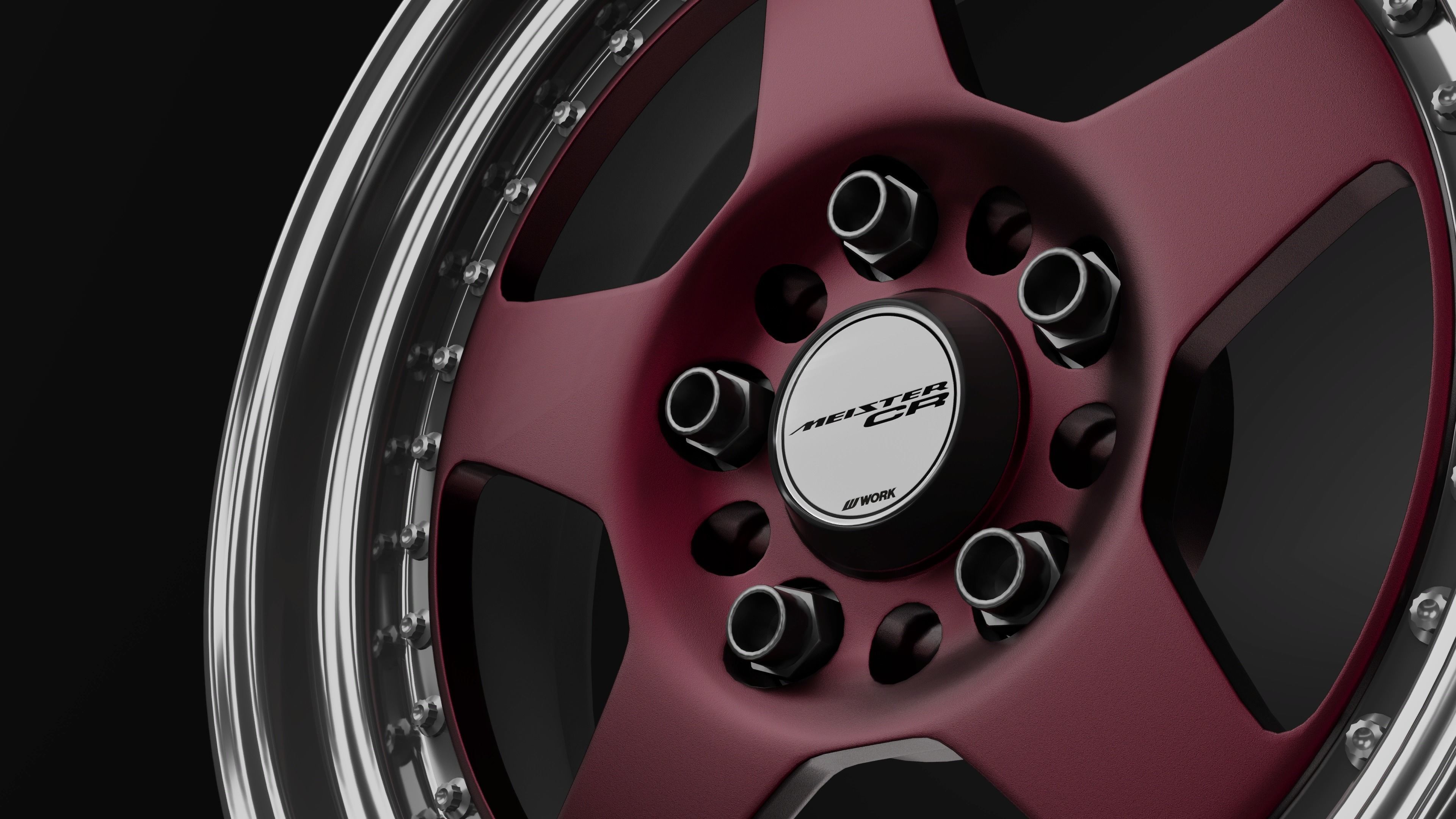 WORK MEISTER CR01-R Low-poly 3D model_2