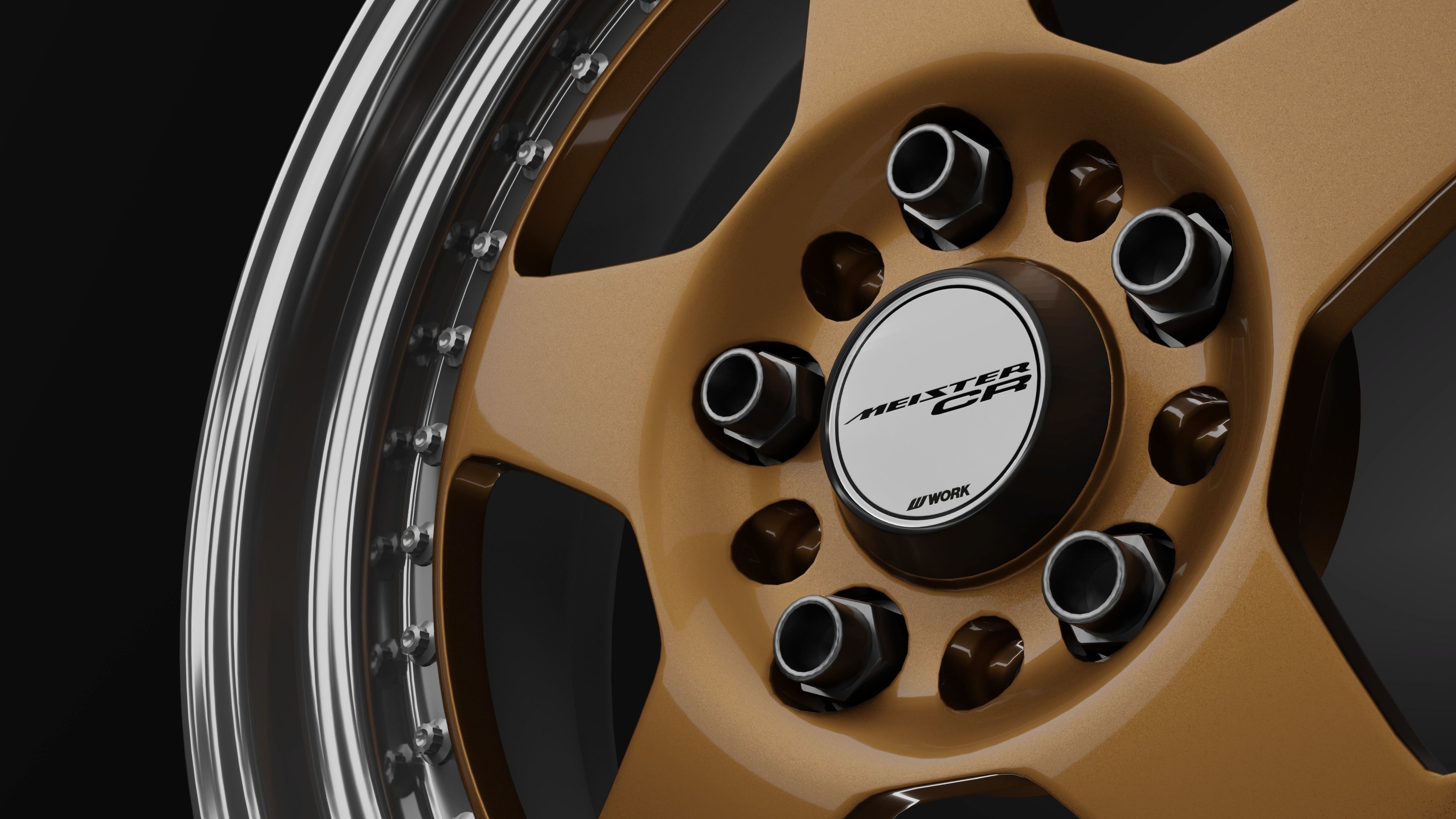 WORK MEISTER CR01-R Low-poly 3D model_3