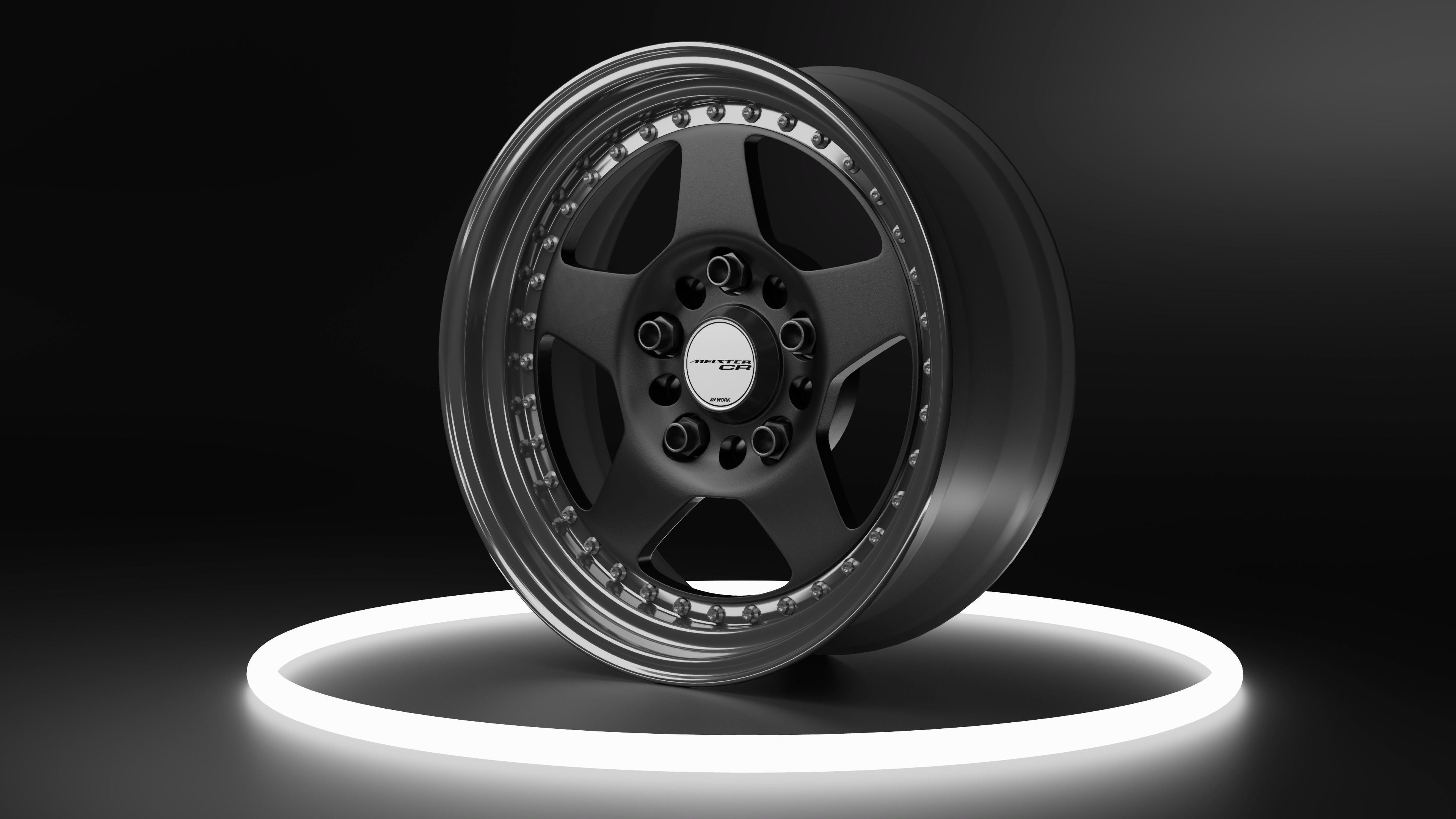 WORK MEISTER CR01-R Low-poly 3D model_5