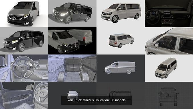 Van Truck Minibus Collection  