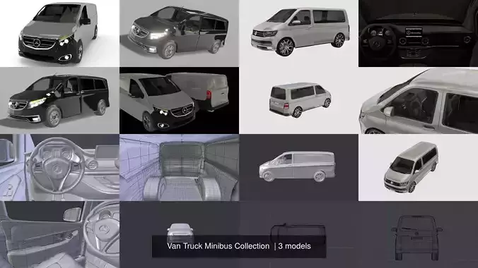 Van Truck Minibus Collection  