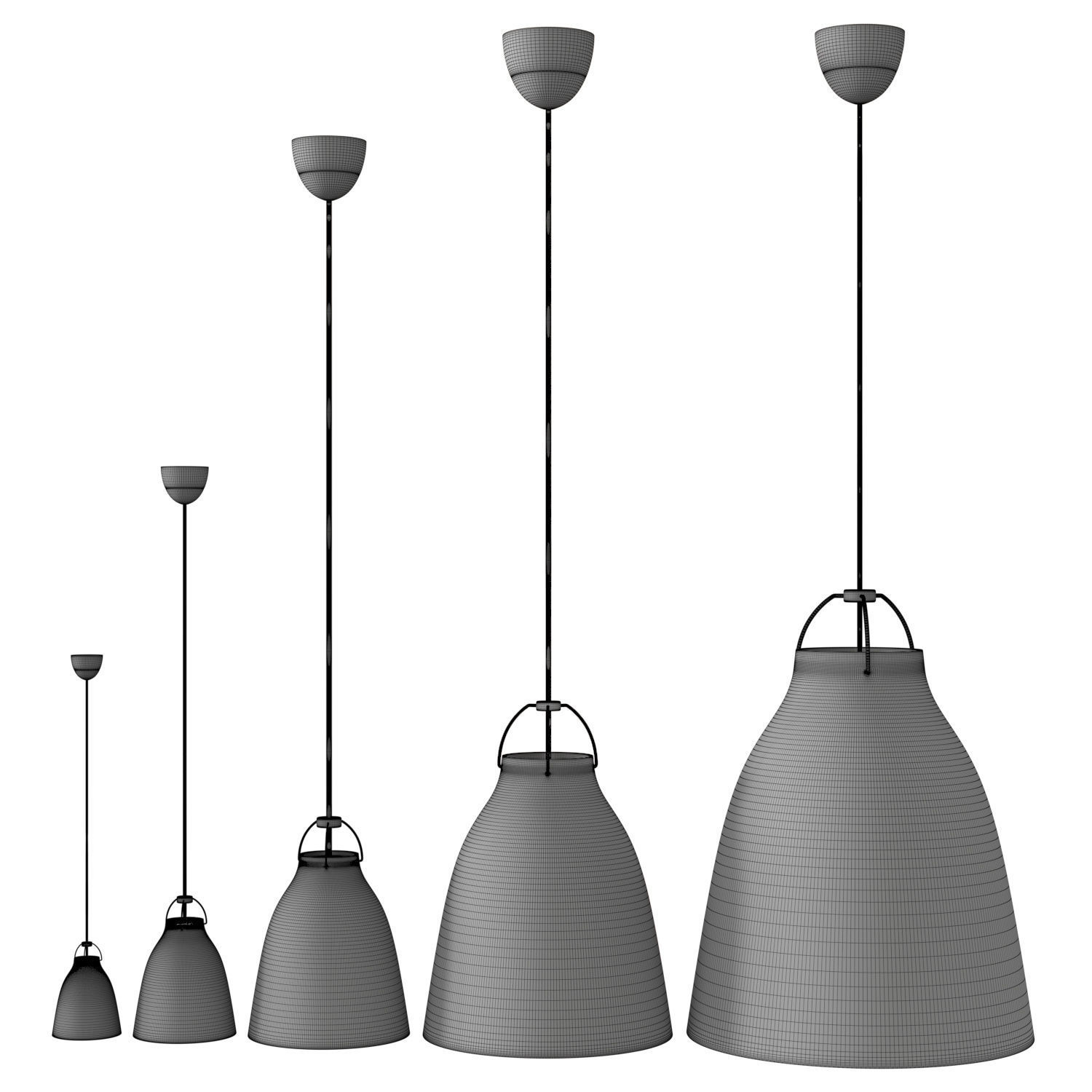 Caravaggio Pendant 3D model_4