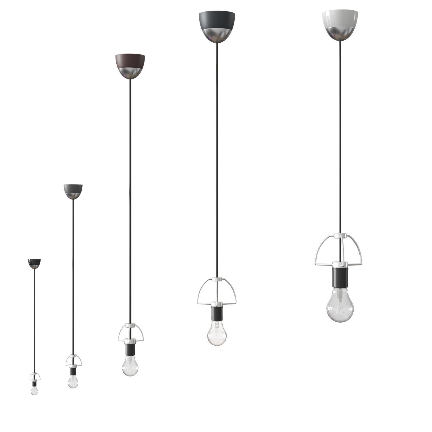 Caravaggio Pendant 3D model_1