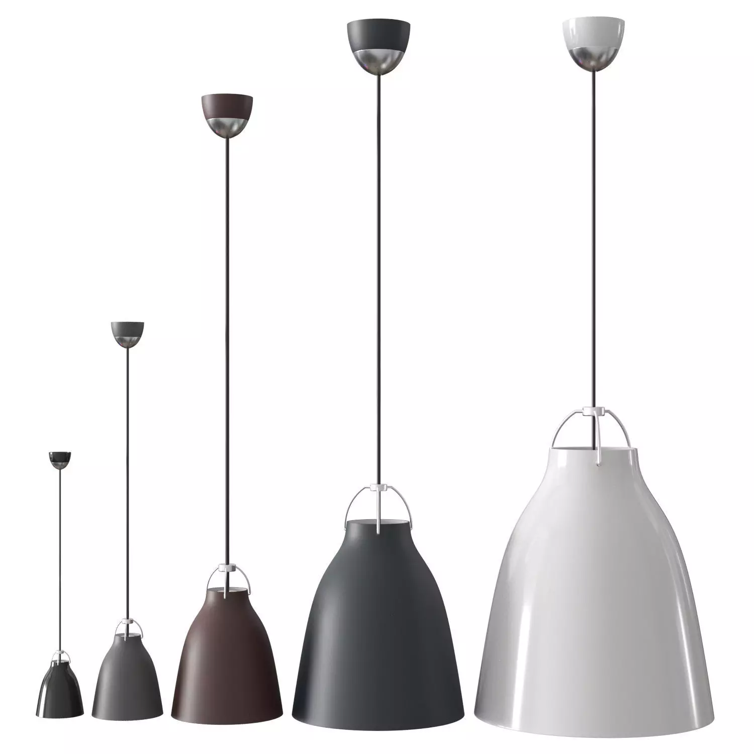 Caravaggio Pendant 3D model_0