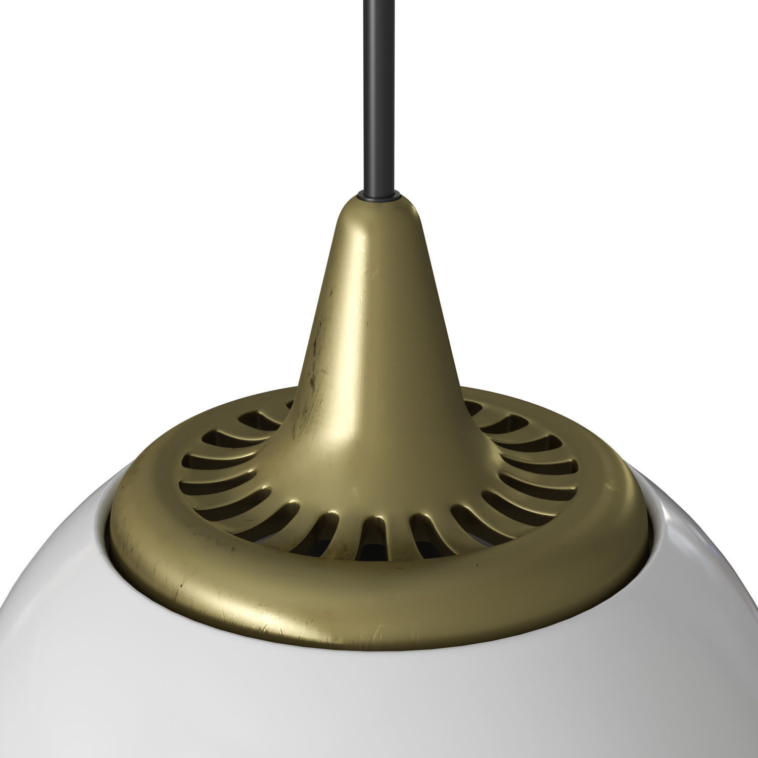 Dogu Pendant Lamp 3D model_1