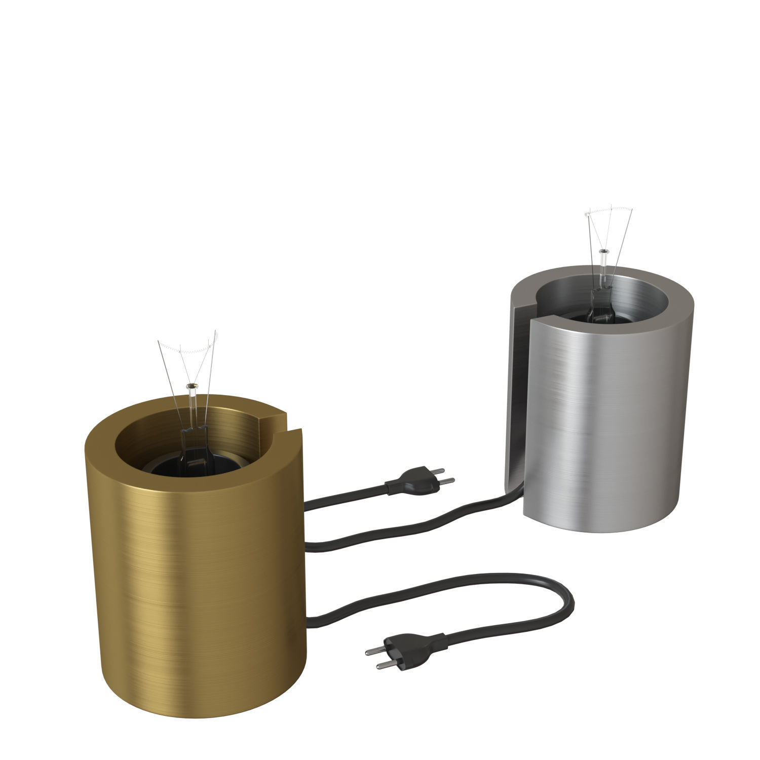 Socket Occasional Lamp 3D model_1