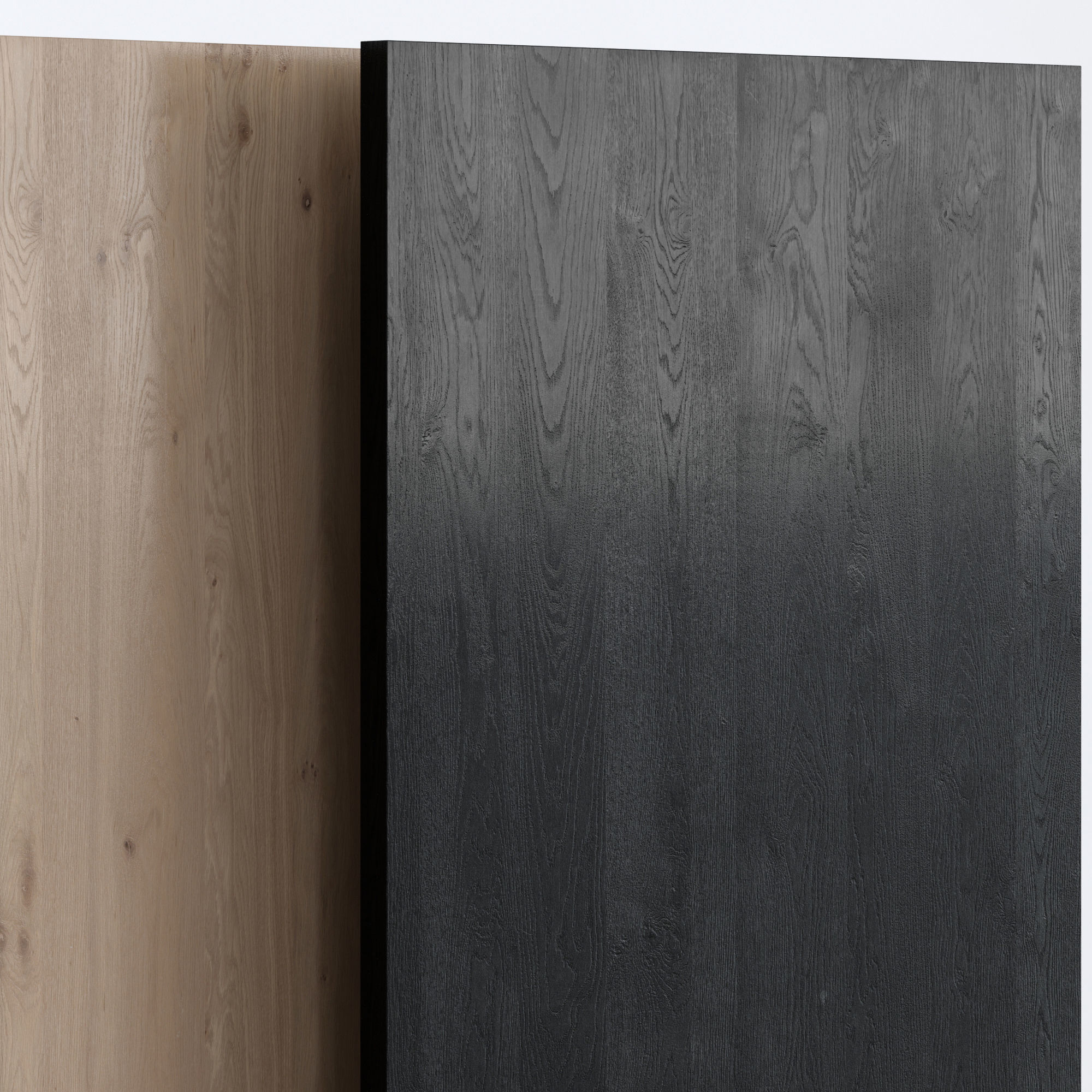 Oak Knotty wood with 3 materials Texture_2