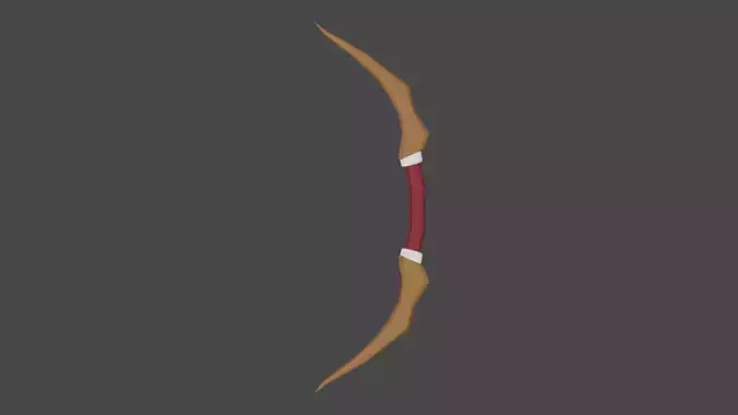 Low Poly Bow and arrow