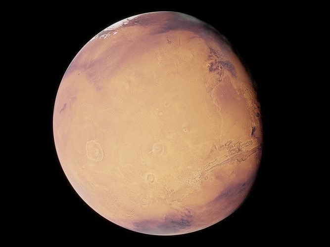 Mars 12K with Atmosphere 3D model