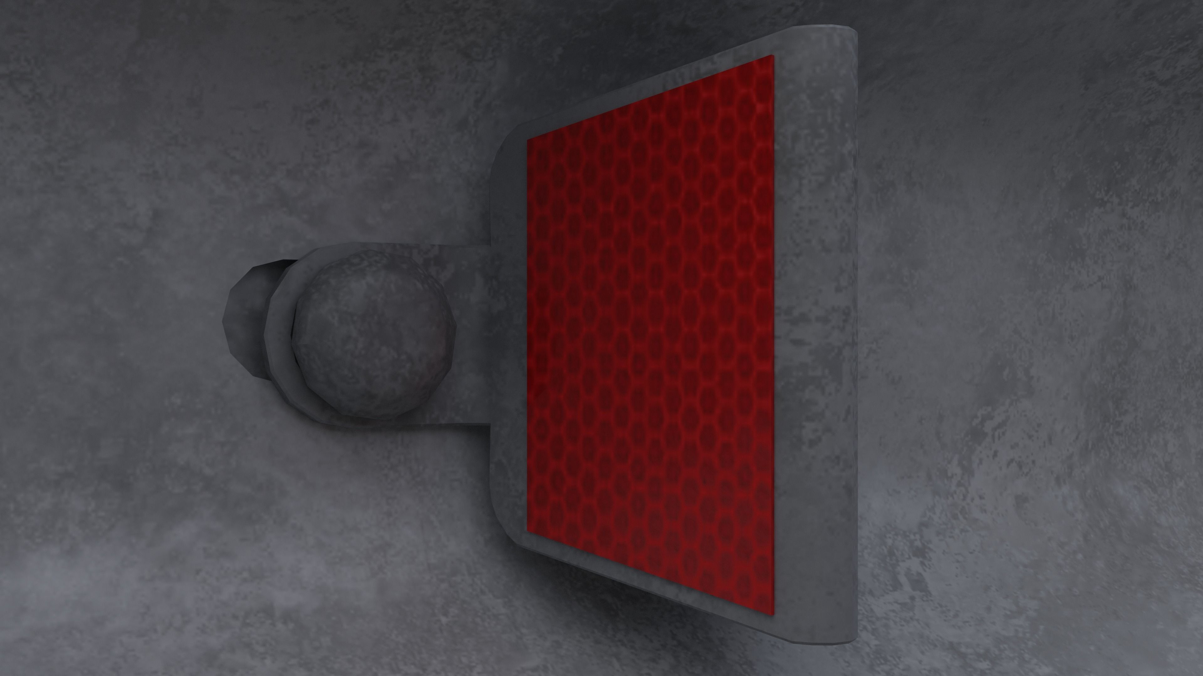 Road guard rails set 3D model_13