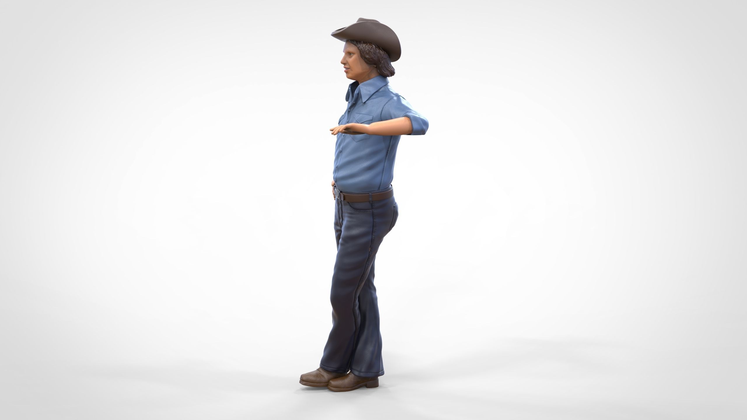 N2 Luke Duke The dukes of Hazzard 3D print model_7