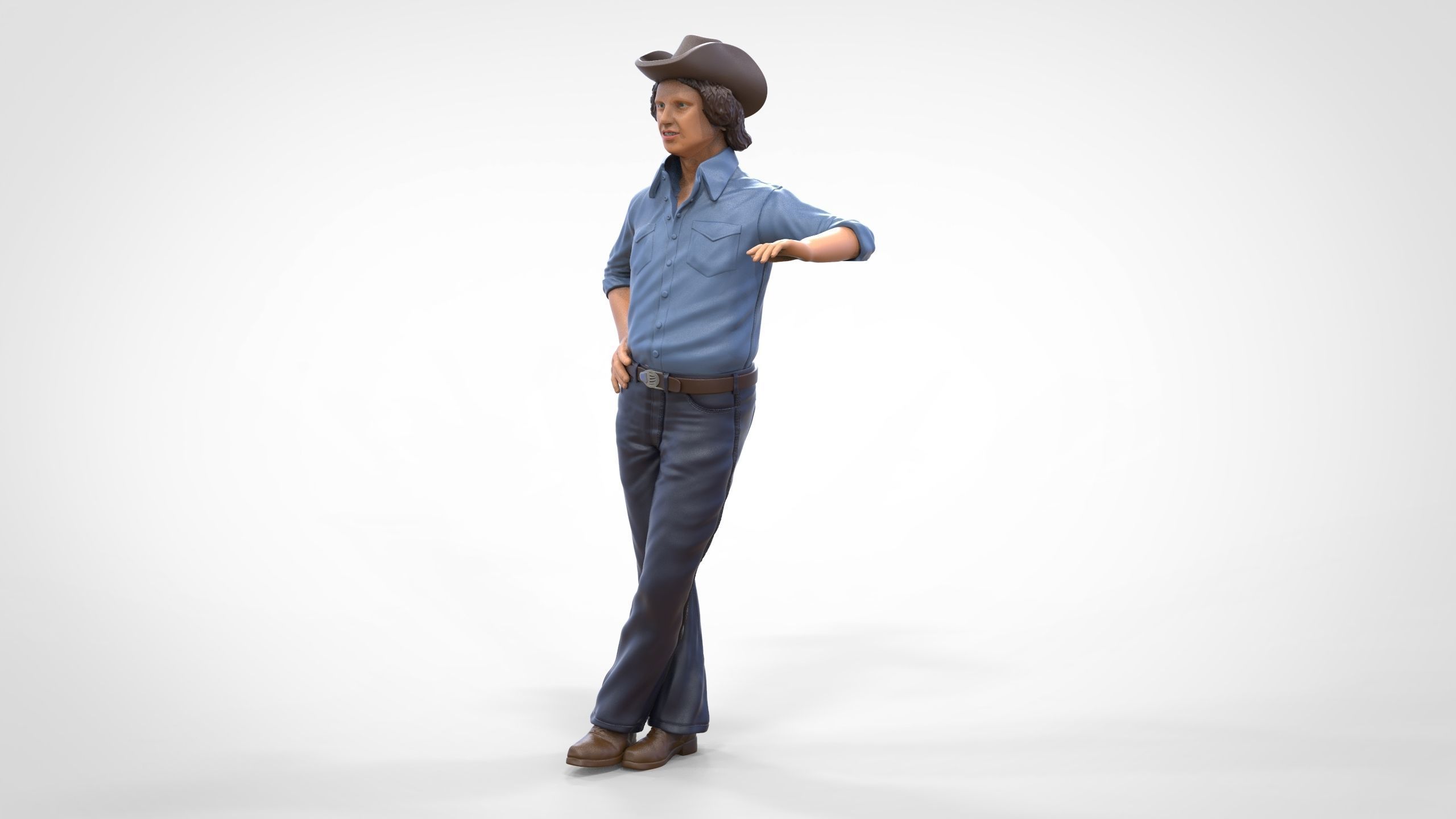 N2 Luke Duke The dukes of Hazzard 3D print model_4
