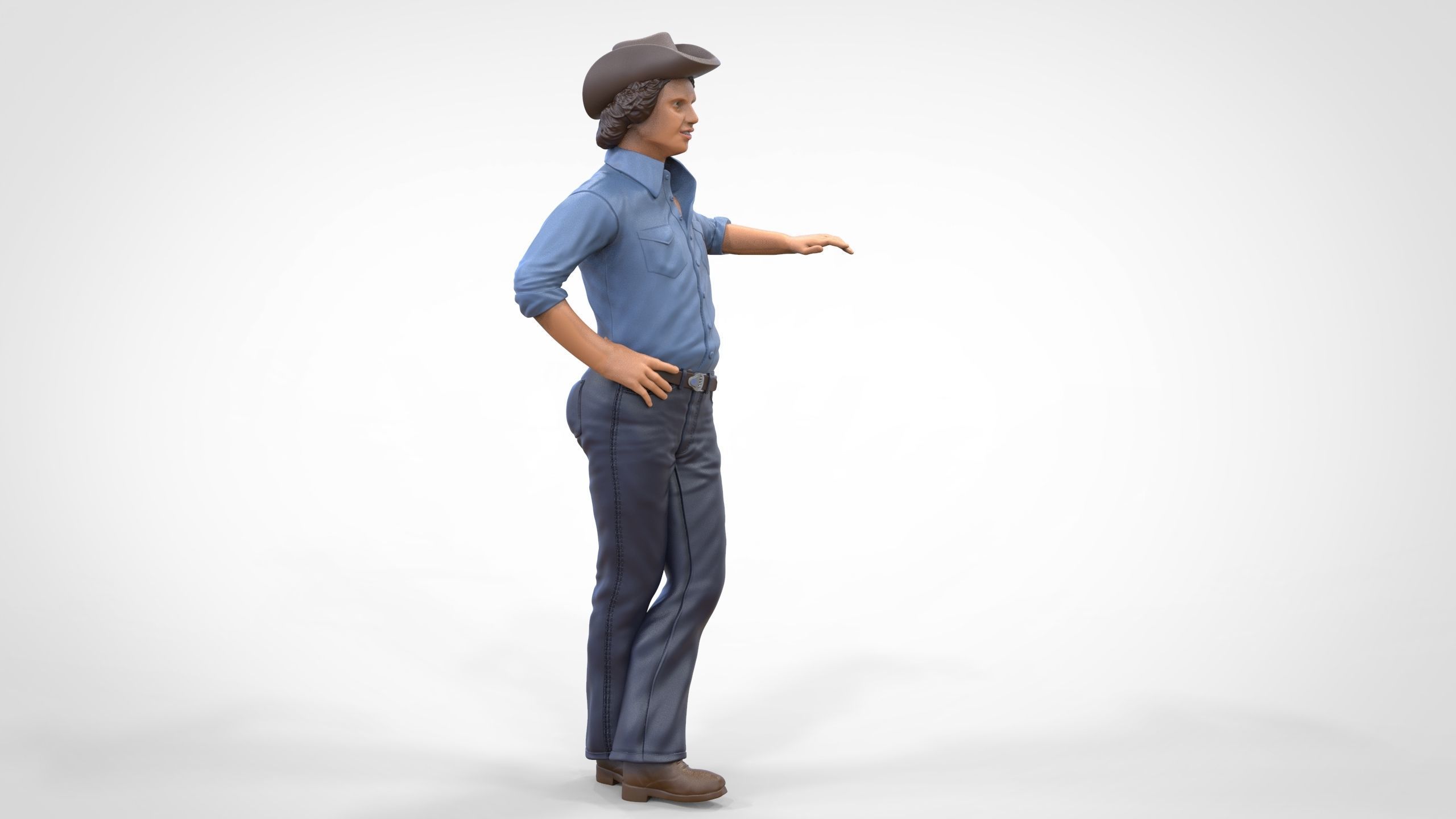 N2 Luke Duke The dukes of Hazzard 3D print model_30
