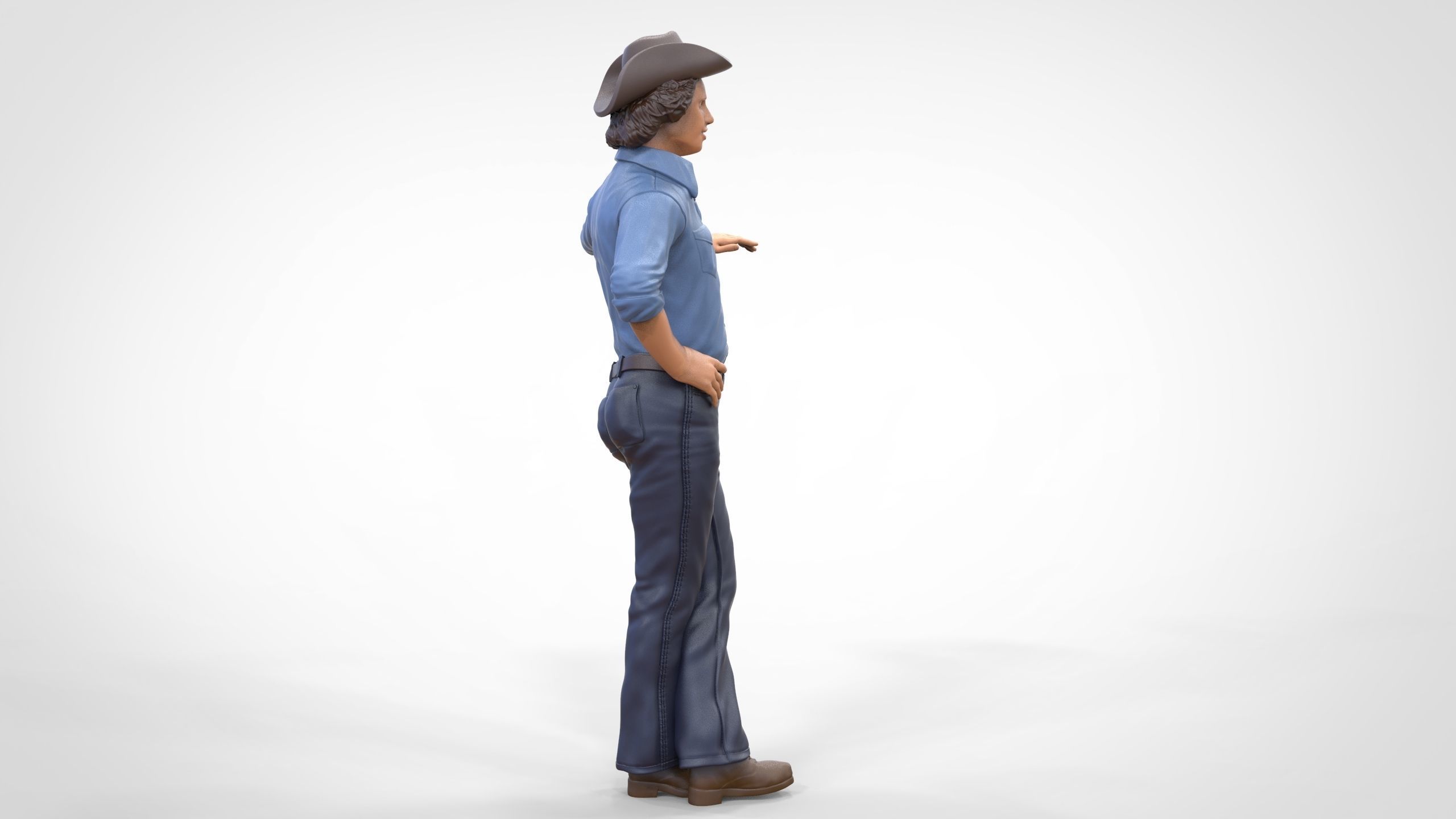 N2 Luke Duke The dukes of Hazzard 3D print model_25